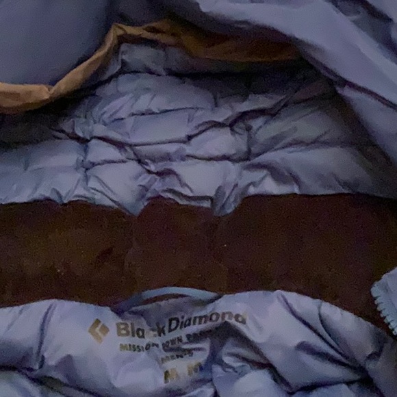 Black Diamond Mission Down Ski Jacket - Denim Blue - Medium - Picture 12 of 16